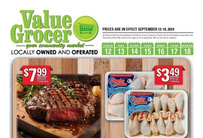 Value Grocer Flyer September 12 to 18