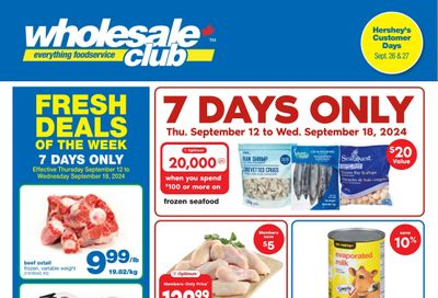 Wholesale Club (ON) Flyer September 12 to October 2