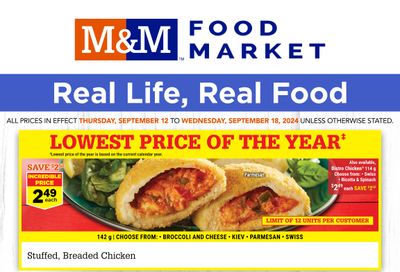 M&M Food Market (Atlantic & West) Flyer September 12 to 18