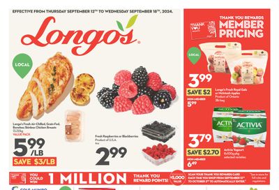 Longo's Flyer September 12 to 18