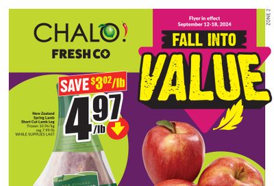 Chalo! FreshCo (West) Flyer September 12 to 18