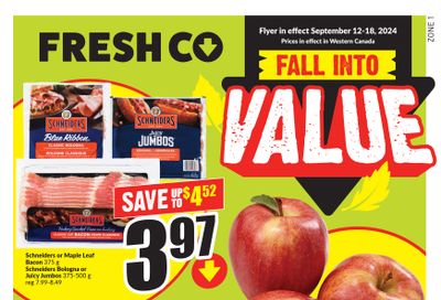 FreshCo (West) Flyer September 12 to 18