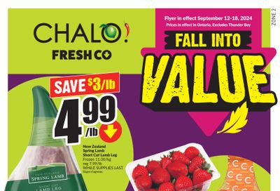 Chalo! FreshCo (ON) Flyer September 12 to 18