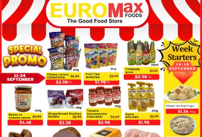 EuroMax Foods Bi-Weekly Flyer September 11 to 24