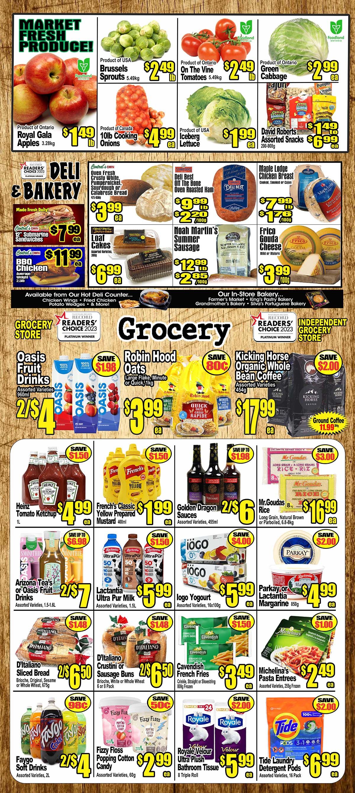 Central Fresh Market Flyer September 12 to 19