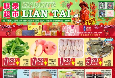 Marche Lian Tai Flyer September 12 to 18