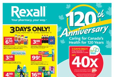 Rexall (AB, SK) Flyer September 13 to 19