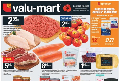 Valu-mart Flyer November 7 to 13