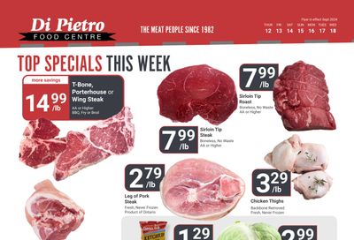 Di Pietro Food Centre Flyer September 12 to 18