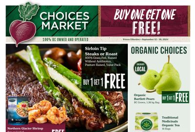 Choices Market Flyer September 12 to 18