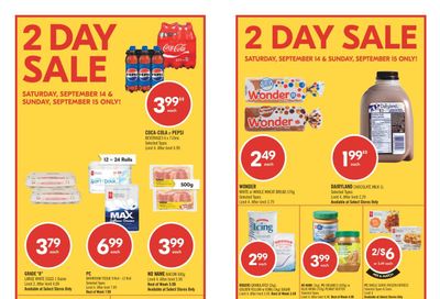 Shoppers Drug Mart (West) Flyer September 14 to 19