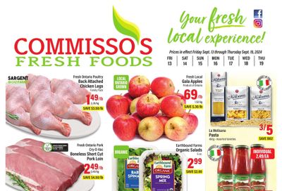 Commisso's Fresh Foods Flyer September 13 to 19