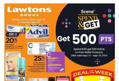 Lawtons Drugs Flyer September 13 to 19