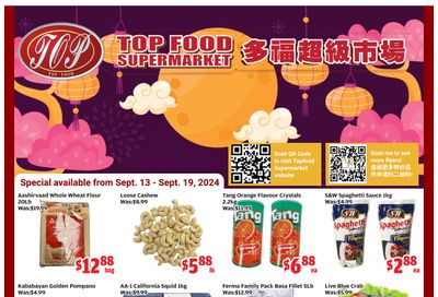 Top Food Supermarket Flyer September 13 to 19