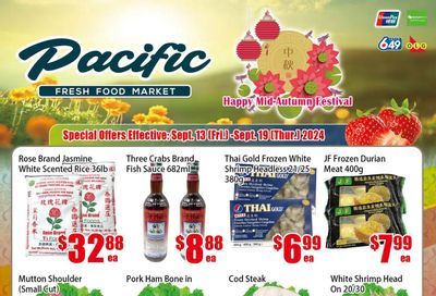 Pacific Fresh Food Market (North York) Flyer September 13 to 19