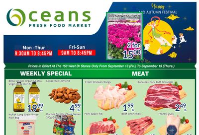 Oceans Fresh Food Market (West Dr., Brampton) Flyer September 13 to 19