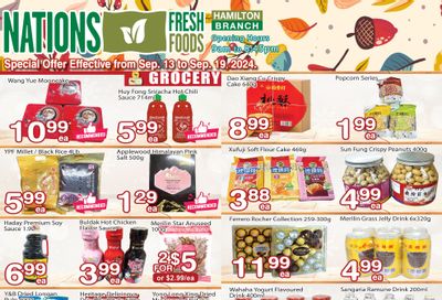 Nations Fresh Foods (Hamilton) Flyer September 13 to 19