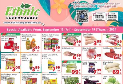 Ethnic Supermarket (Milton) Flyer September 13 to 19