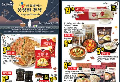 Galleria Supermarket Flyer September 13 to 19