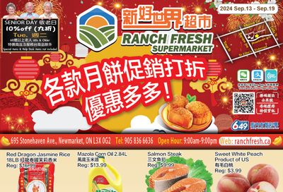 Ranch Fresh Supermarket Flyer September 13 to 19