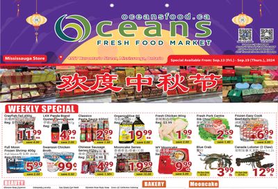 Oceans Fresh Food Market (Mississauga) Flyer September 13 to 19