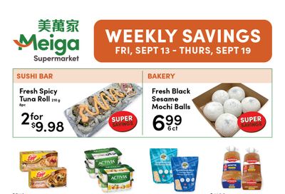 Meiga Supermarket Flyer September 13 to 19