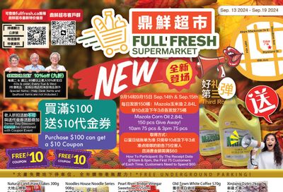 Full Fresh Supermarket Flyer September 13 to 19