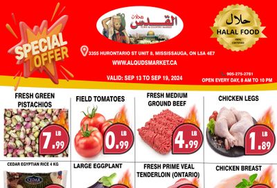 Al-Quds Supermarket Flyer September 13 to 19