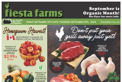 Fiesta Farms Flyer September 13 to 19