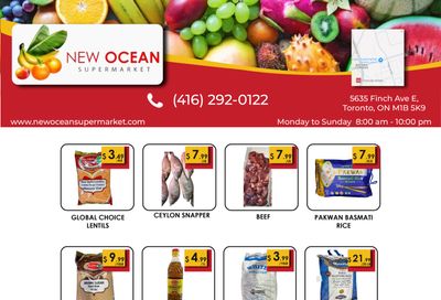 New Ocean Supermarket Flyer September 13 to 26