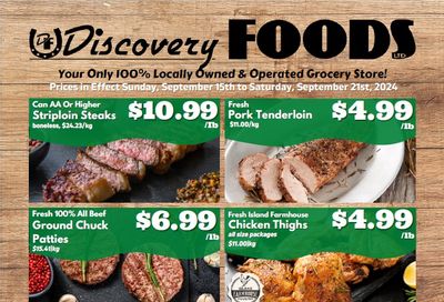 Discovery Foods Flyer September 15 to 21