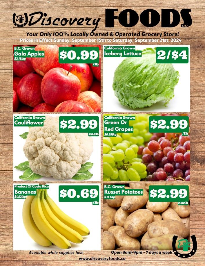 Discovery Foods Flyer September 15 to 21