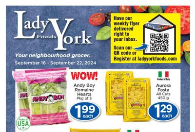 Lady York Foods Flyer September 16 to 22