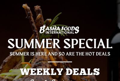 Basha Foods International Flyer September 16 to 29