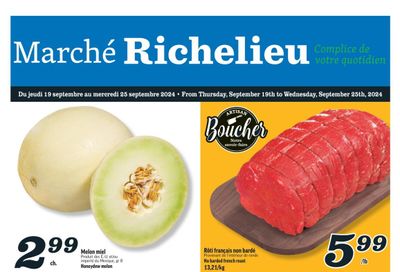 Marche Richelieu Flyer September 19 to 25