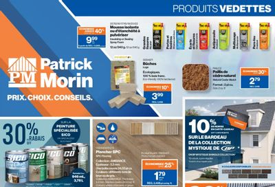 Patrick Morin Flyer September 19 to 25