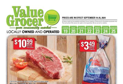 Value Grocer Flyer September 19 to 25