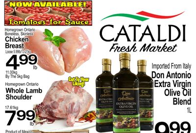 Cataldi Fresh Market Flyer September 18 to 24