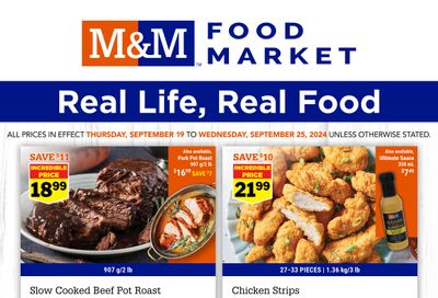 M&M Food Market (Atlantic & West) Flyer September 19 to 25