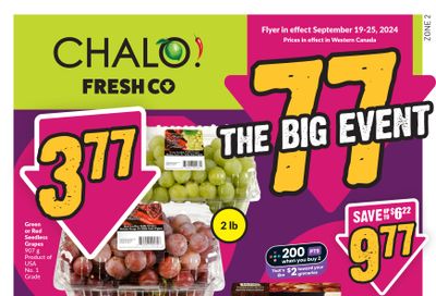 Chalo! FreshCo (West) Flyer September 19 to 25