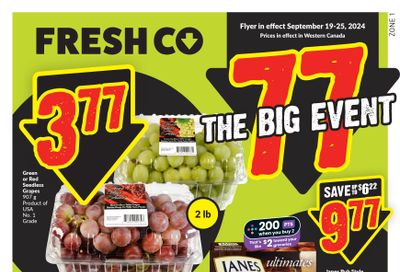 FreshCo (West) Flyer September 19 to 25