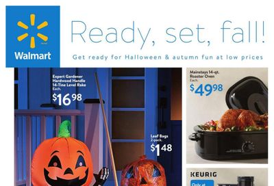 Walmart Ready, Set, Fall Flyer September 19 to October 16