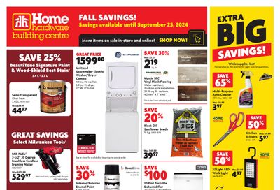 Home Hardware Building Centre (Atlantic) Flyer September 19 to 25