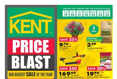 Kent Building Supplies Flyer September 19 to 25