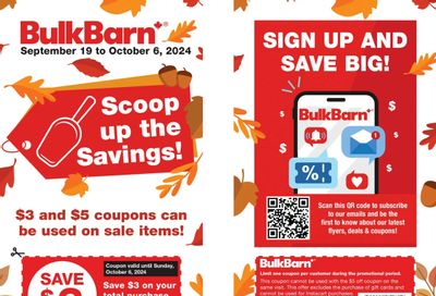 Bulk Barn Flyer September 19 to October 6