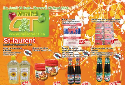 Marche C&T (St. Laurent) Flyer September 19 to 25