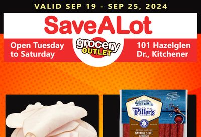 SaveALot Grocery Outlet Flyer September 19 to 25