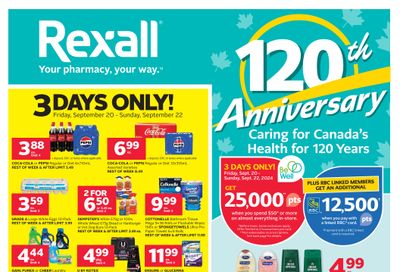 Rexall (AB, SK) Flyer September 20 to 26