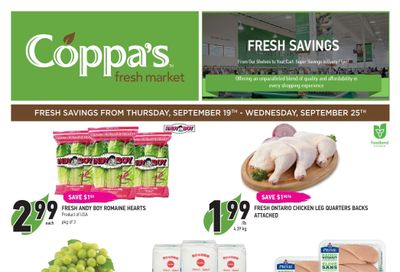 Coppa's Fresh Market Flyer September 19 to 25