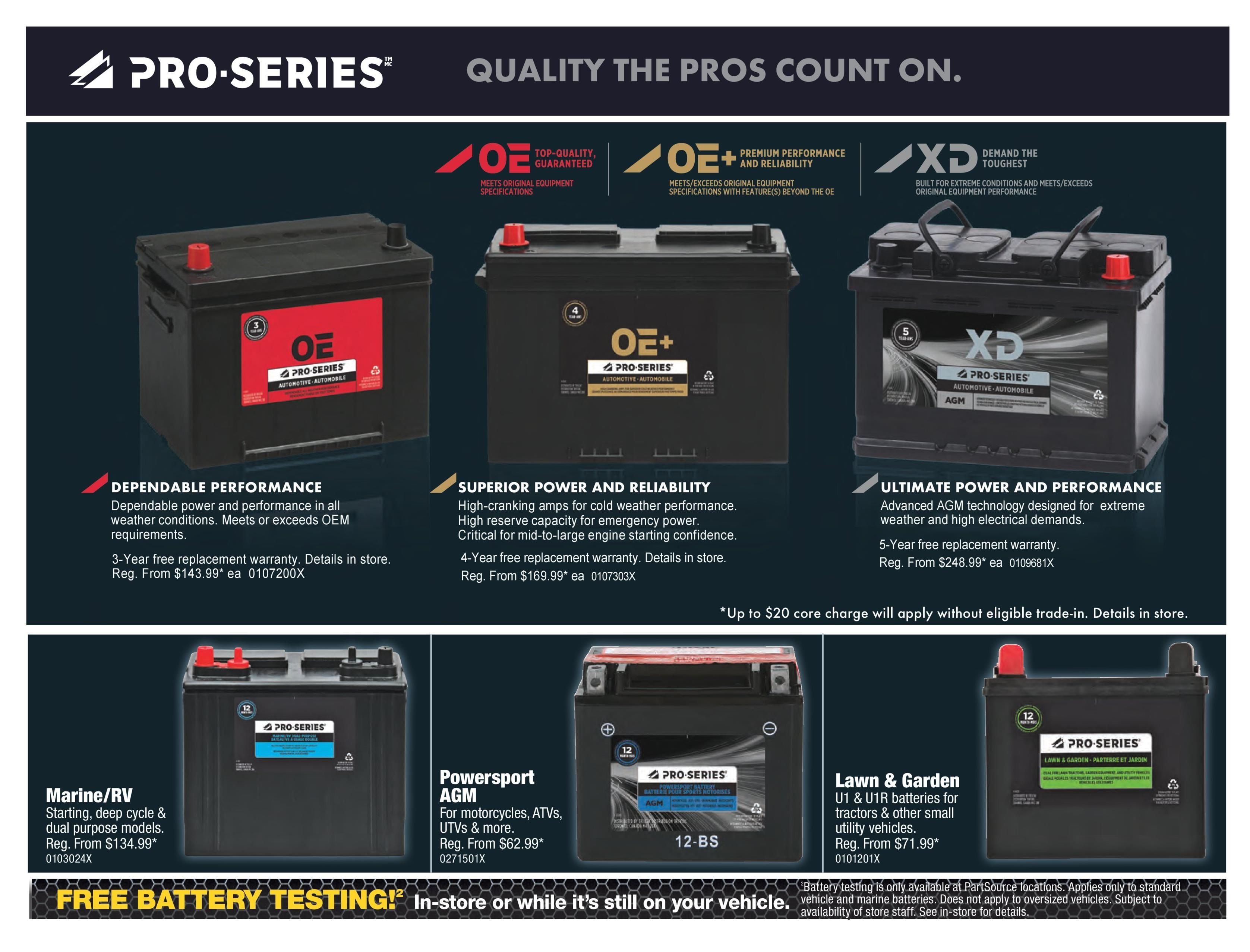 PartSource Flyer September 20 to 25